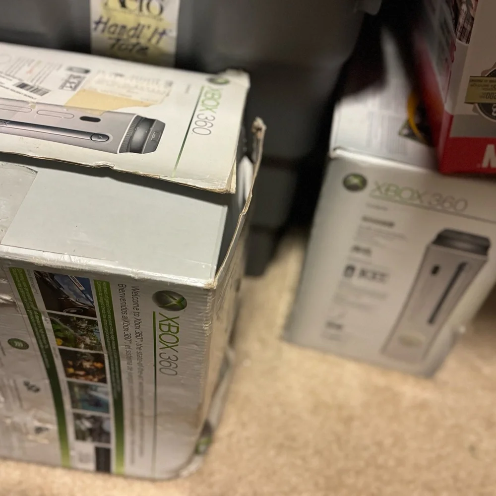 Xbox 360 Console Box (All 3 Are For Sale)